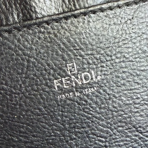 Vintage Fendi Pequin Coated Canvas Vanity Case - Picture 12 of 12